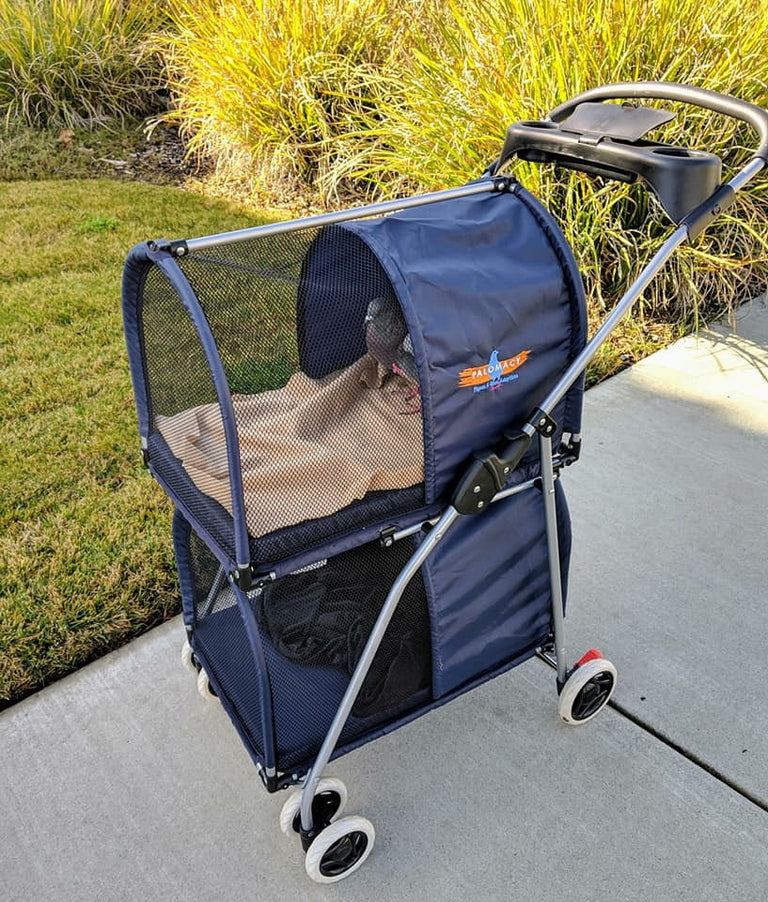 Double Decker Pet/Pigeon Stroller - TEMPORARILY SOLD OUT